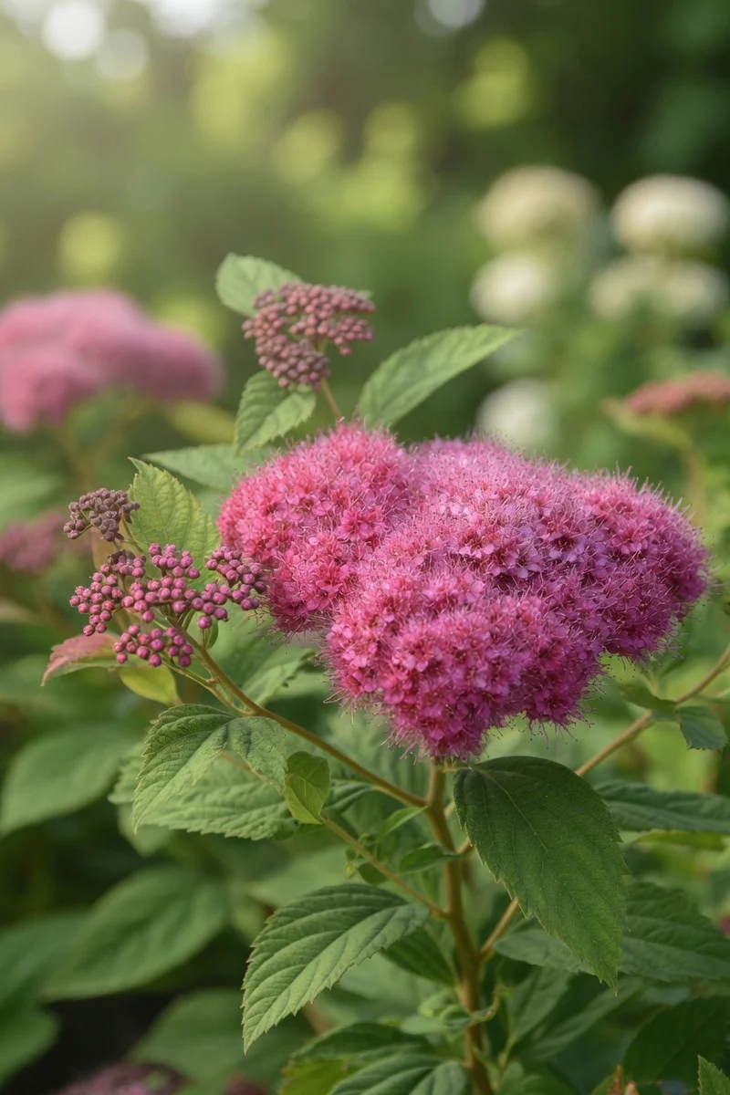 Spirée ‘Double Play Red’ ( Spiraea japonica ‘Double Play Red’)