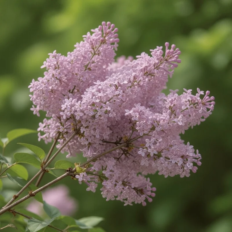 Lilas ‘Josée’ ( Syringa × josiflexa ‘Josée’)