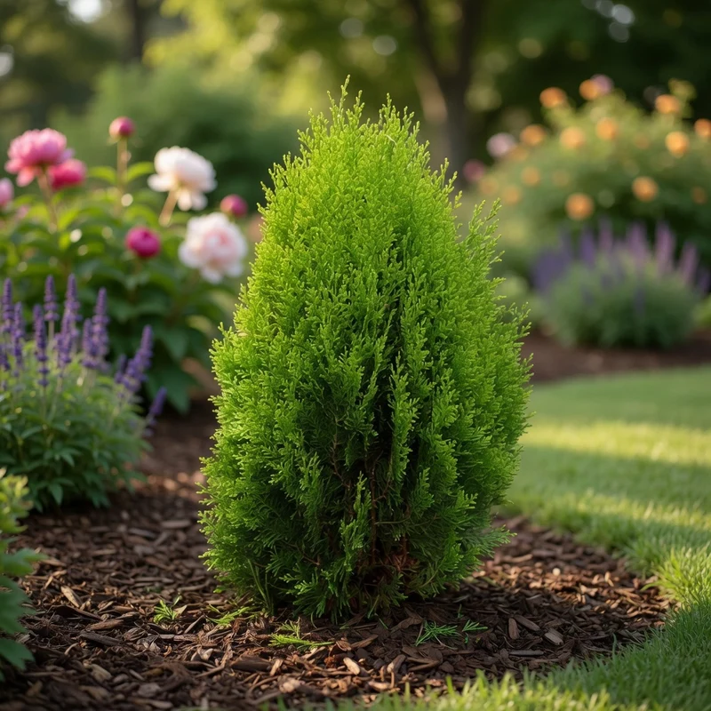 Thuya occidental ‘Compacta’ ( Thuja occidentalis ‘Compacta’)