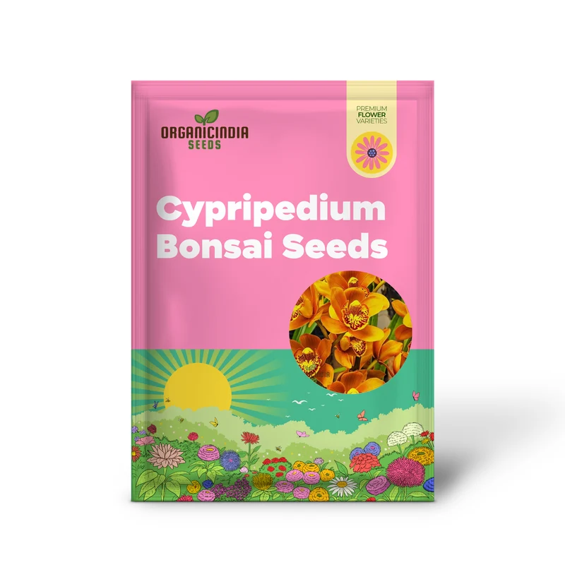 Cypripedium Bonsai & Garden Seeds (100 pcs)