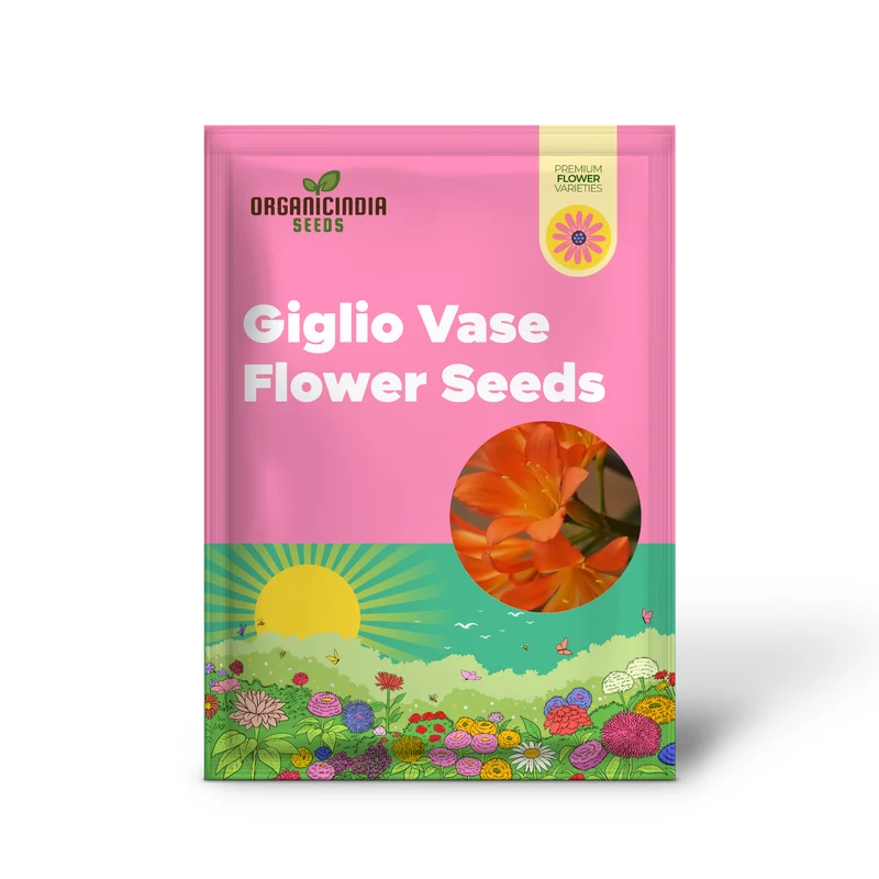 Giglio Vase Ornament Plant Seeds | Decorative Semi-Negative Plants for Vases and Gardens | 100 Pcs
