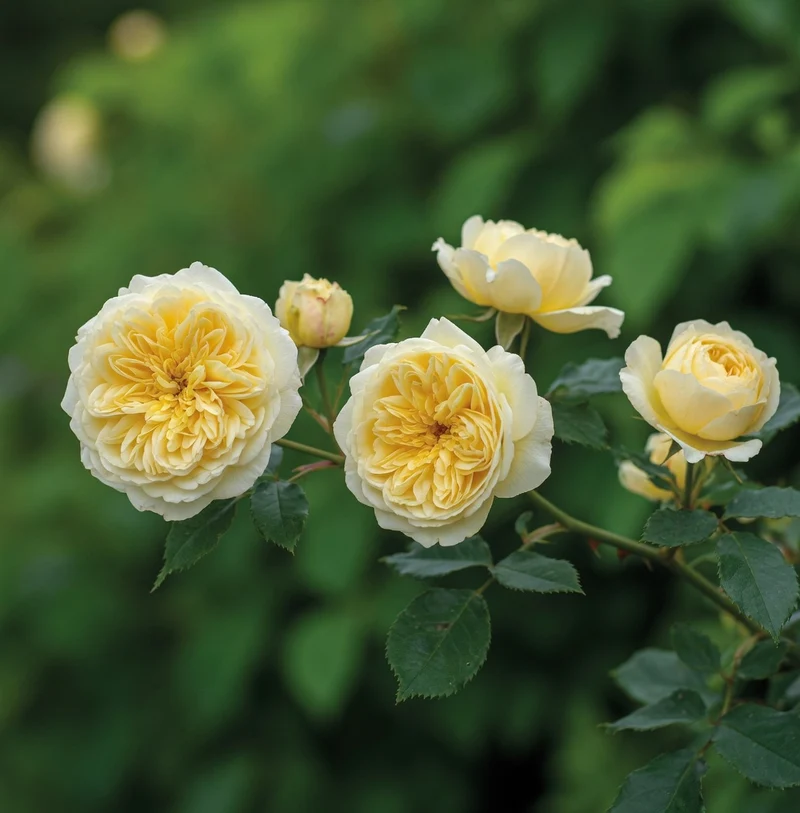 Rosier anglais ‘The Pilgrim’ ( Rosa ‘The Pilgrim’)