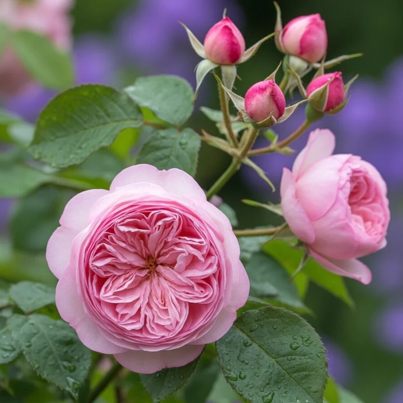 Rosier anglais ‘The Mill on the Floss’ ( Rosa ‘The Mill on the Floss’)