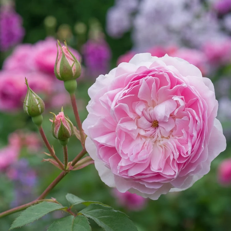 Rosier anglais ‘Silas Marner’ ( Rosa ‘Silas Marner’)