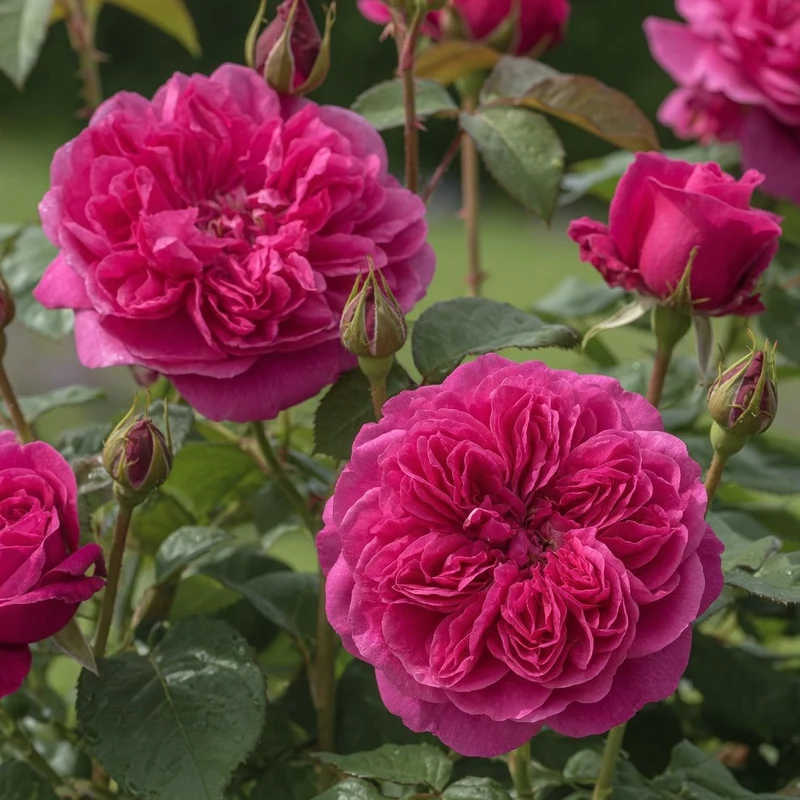 Rosier anglais ‘James L. Austin’ ( Rosa ‘James L. Austin’)
