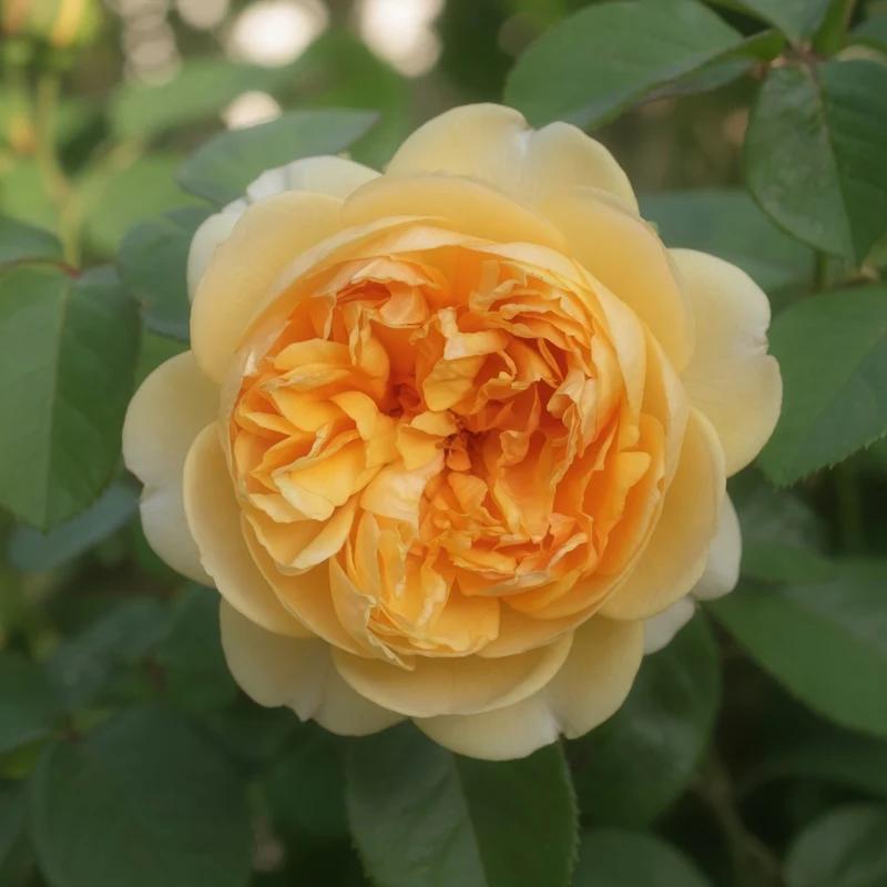 Rosier anglais ‘Bring Me Sunshine’ ( Rosa ‘Bring Me Sunshine’)