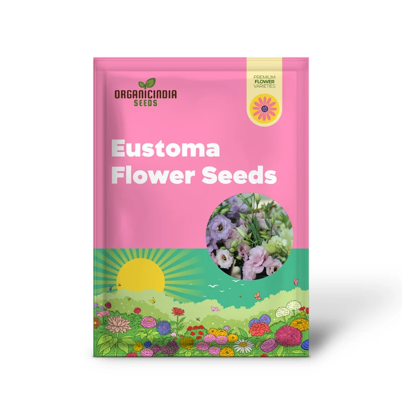 Eustoma Seeds (Perennial Eustoma Flower Seeds) - Elegant Long-Lasting Blooms for Gardens