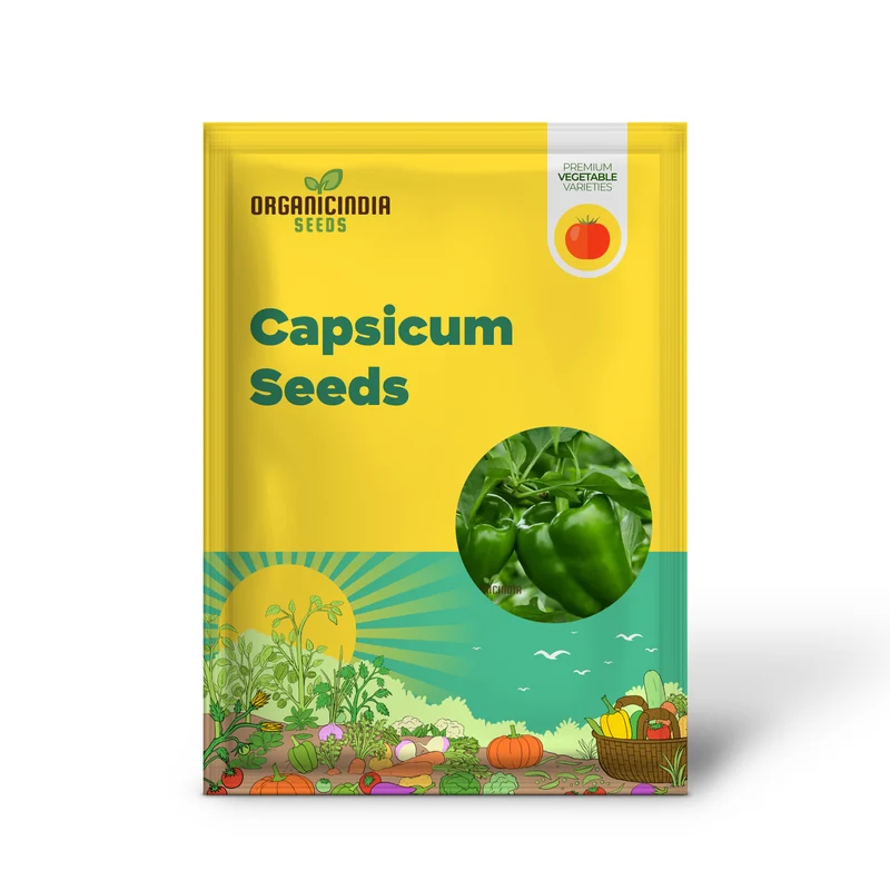 Capsicum Green Vegetable Seeds for Planting 100 pcs