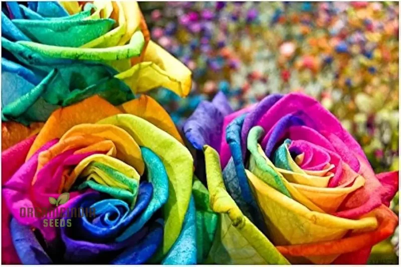Planting Rare Holland Rainbow Rose Seeds