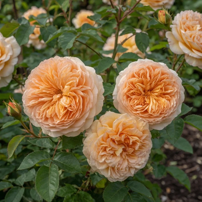 Rosier anglais ‘Bathsheba’ ( Rosa ‘Bathsheba’)