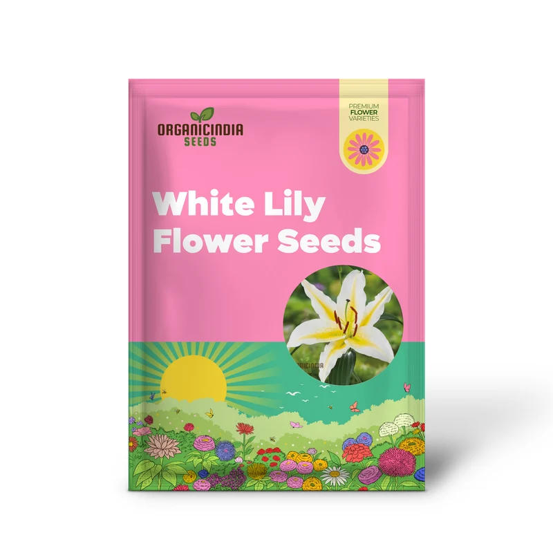 Lily Seeds (Yellow & White Mixed Lily Seeds) - Vibrant Garden Blooms, Easy to Grow