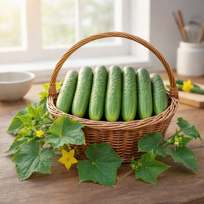 Concombre résistant à la chaleur bio ( Cucumis sativus )