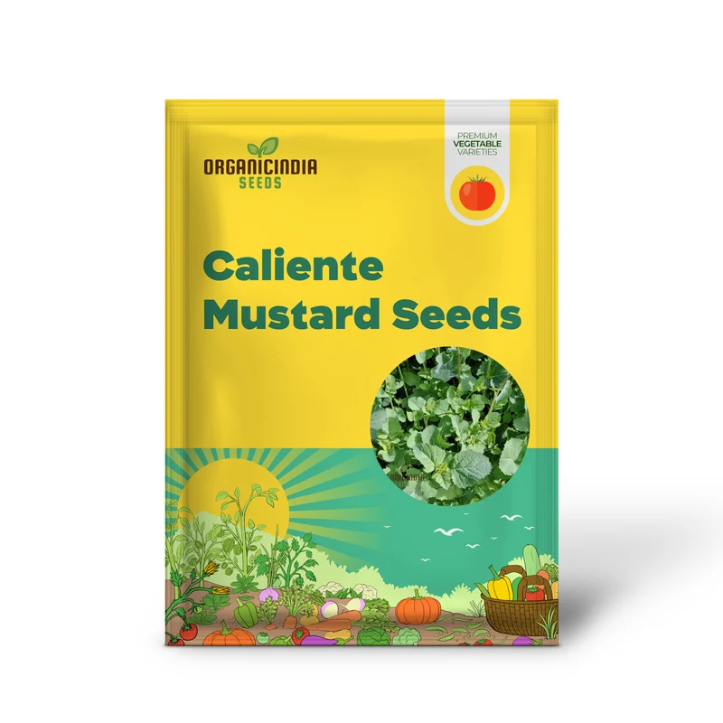 Green Manure Seeds 'Caliente Mustard' Vegetable Seeds for Ultimate Gardening, Premium Quality Seeds for Sustainable Gardening