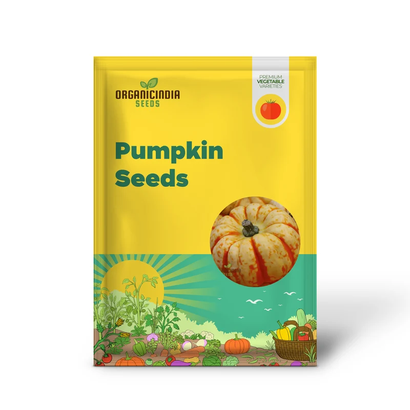 Pumpkin Seeds 'Sweet Lightning' for Bountiful Harvests and Festive Garden Displays!