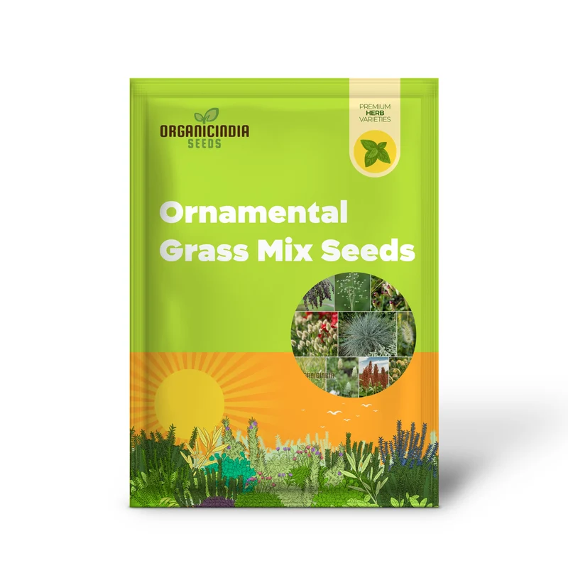 Annual Ornamental Grass Mix Seeds – Easy-to-Grow Vibrant Garden Grasses for Landscaping & Borders