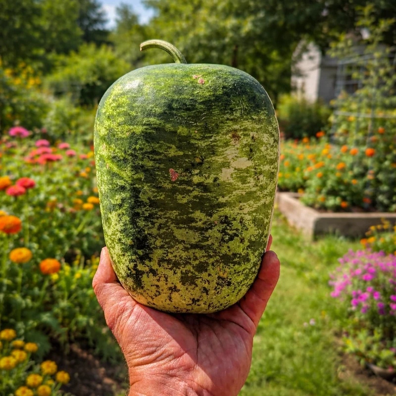 Gourde pomme, semences écologiques ( Lagenaria siceraria )
