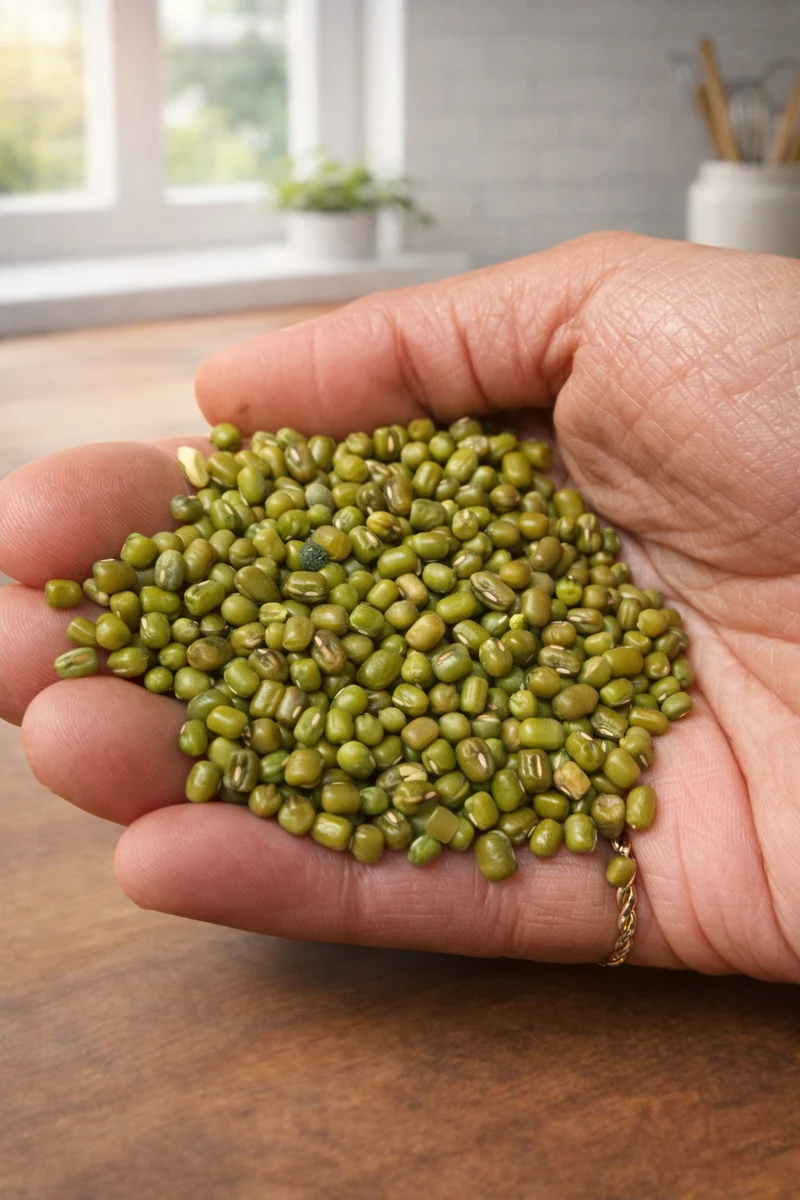 Haricot mungo indien, semences biologiques ( Vigna radiata )