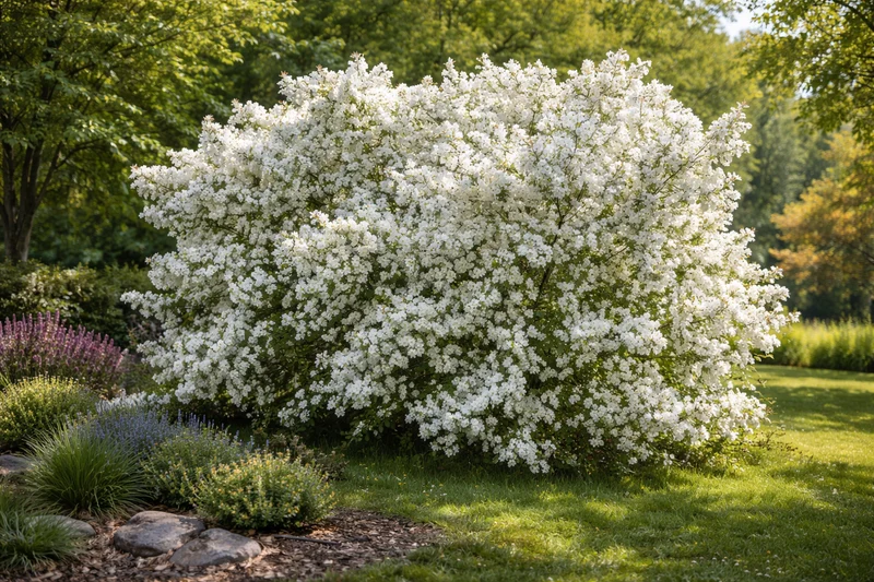 Exochorde ‘Lotus Moon’ ( Exochorda × macrantha ‘Lotus Moon’)