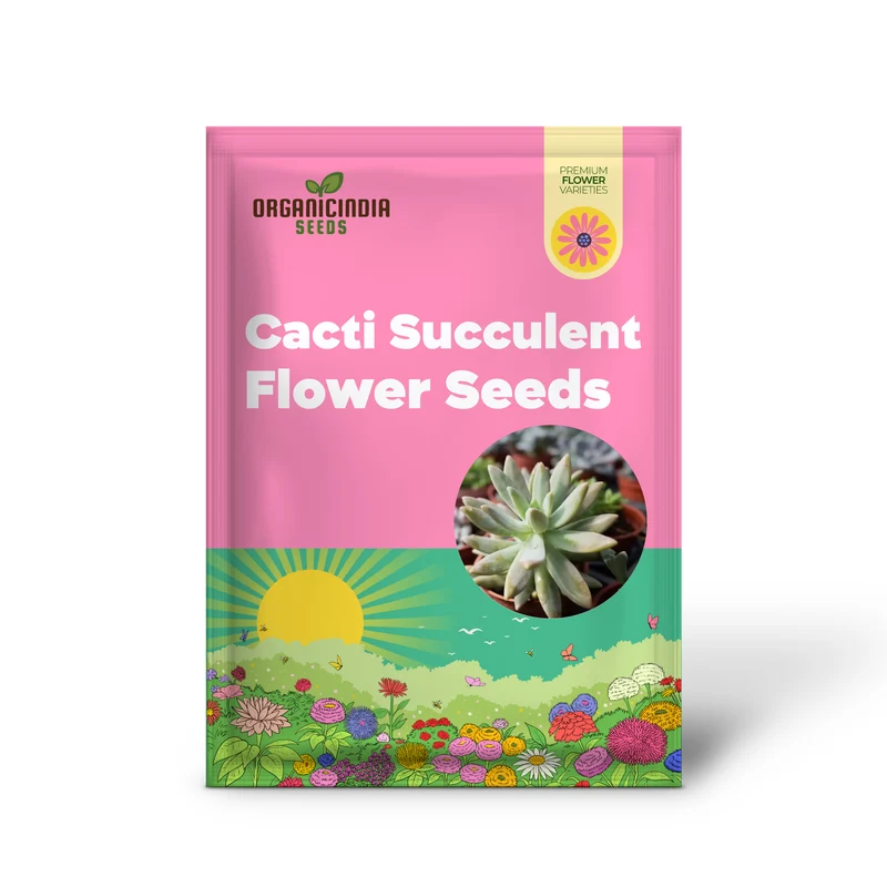 Mix Cacti Succulent Flower Seeds - Perfect for Indoor and Outdoor Gardening