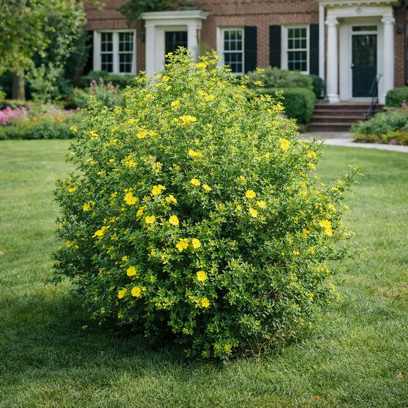 Potentille arbustive ‘Jackmanii’ ( Potentilla fruticosa ‘Jackmanii’)