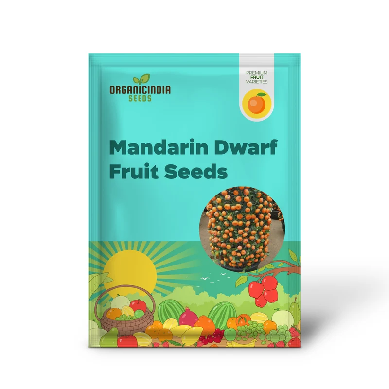 Mandarin Orange Dwarf Fruit Seeds for Planting, Premium Seeds for Growing Delicious Citrus in Your Home Garden
