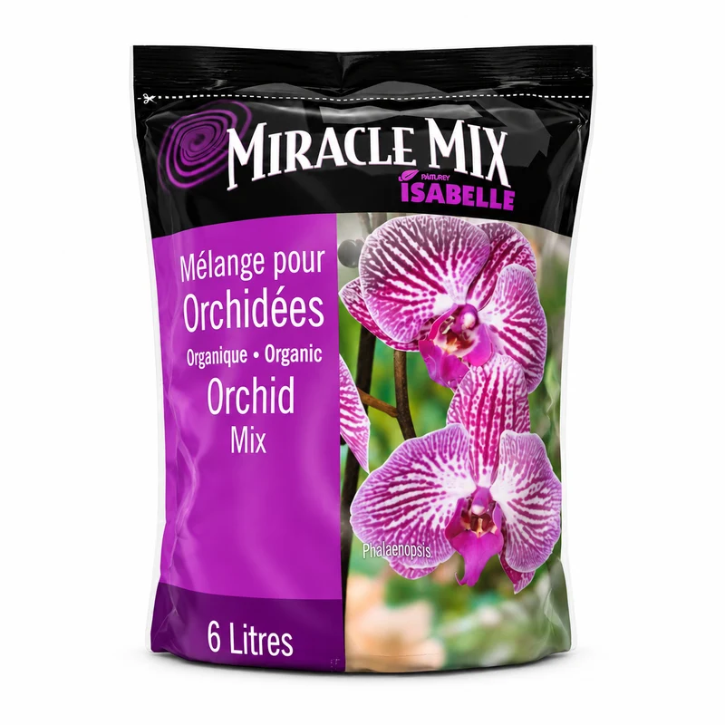 Terreau pour orchidées Miracle Mix – 6 L