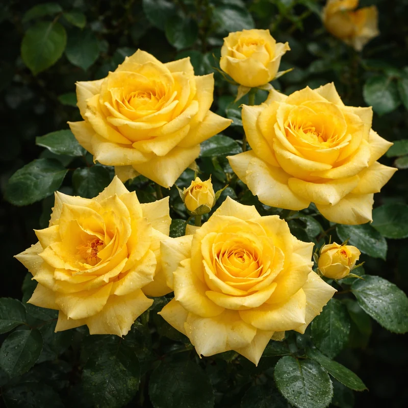 Rosier grimpant ‘Royal Gold’ ( Rosa ‘Royal Gold’)