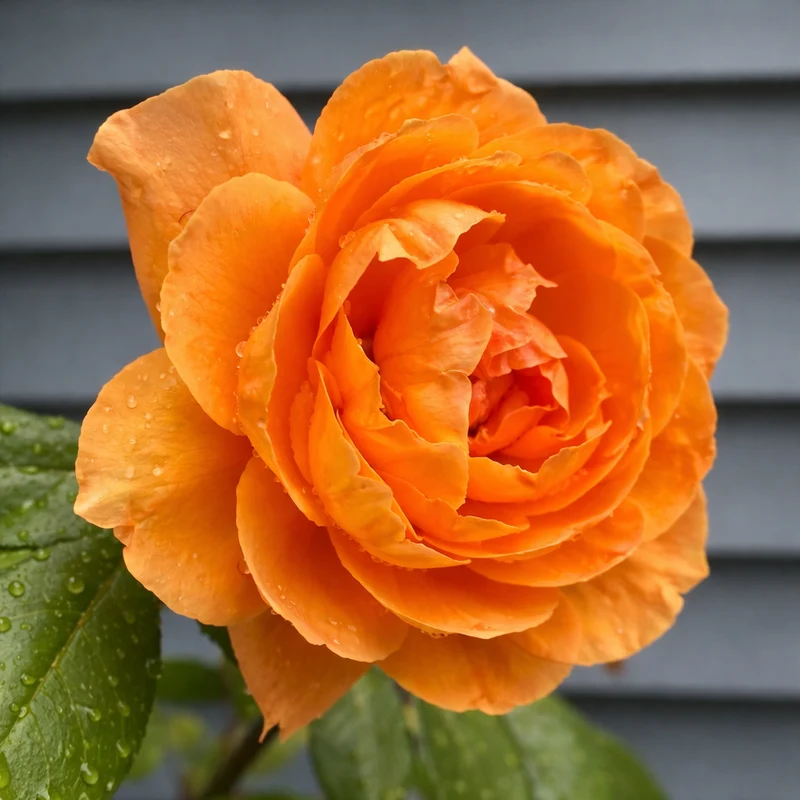Rosier grimpant ‘Tangerine Skies Arborose’ ( Rosa ‘Tangerine Skies Arborose’)