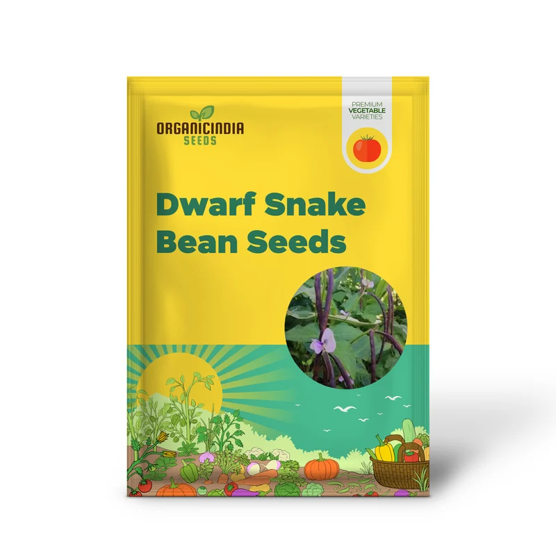 Dwarf Snake Bean Burgundy (Long Bean) Seeds - Premium Quality for Your Gardening Needs