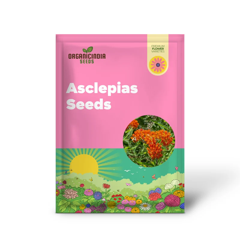Asclepias Seeds for Butterfly Flower Planting, Easy to Grow Milkweed Seeds