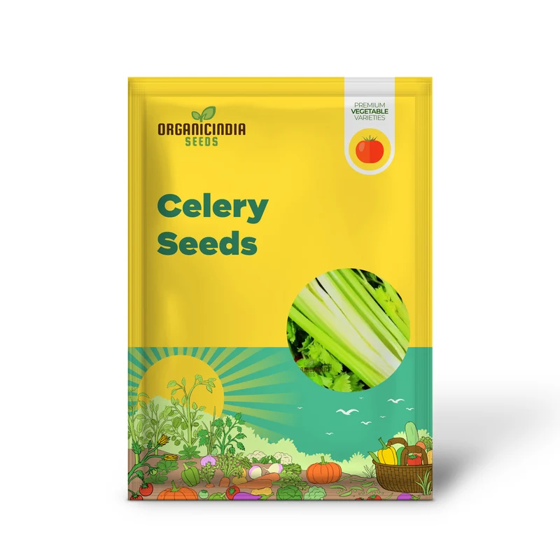 Premium Celery Golden Self Blanching Vegetable Seeds for Planting, High-Quality Seeds for a Lush Garden