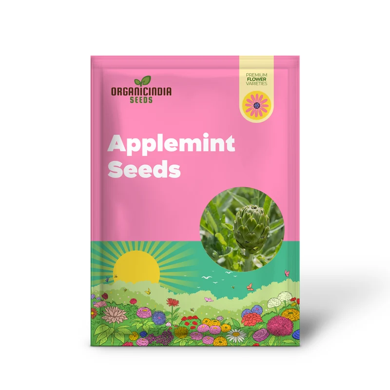 Organic Applemint Seeds for Gardening - Mentha rotundifolia Herb Seed Packet