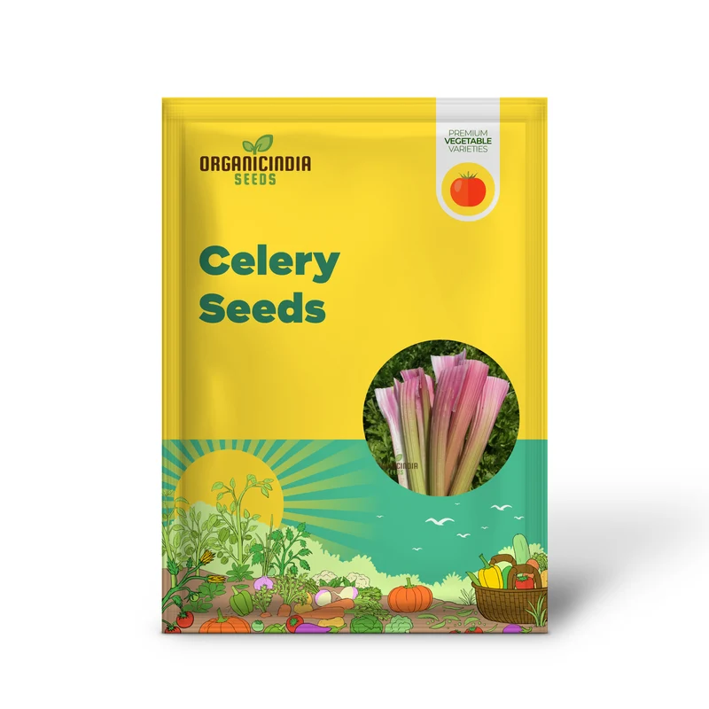 Celery Pink Vegetable Seeds For Planting, Wild Big Celery Seeds for a Unique and Flavorful Vegetable Garden