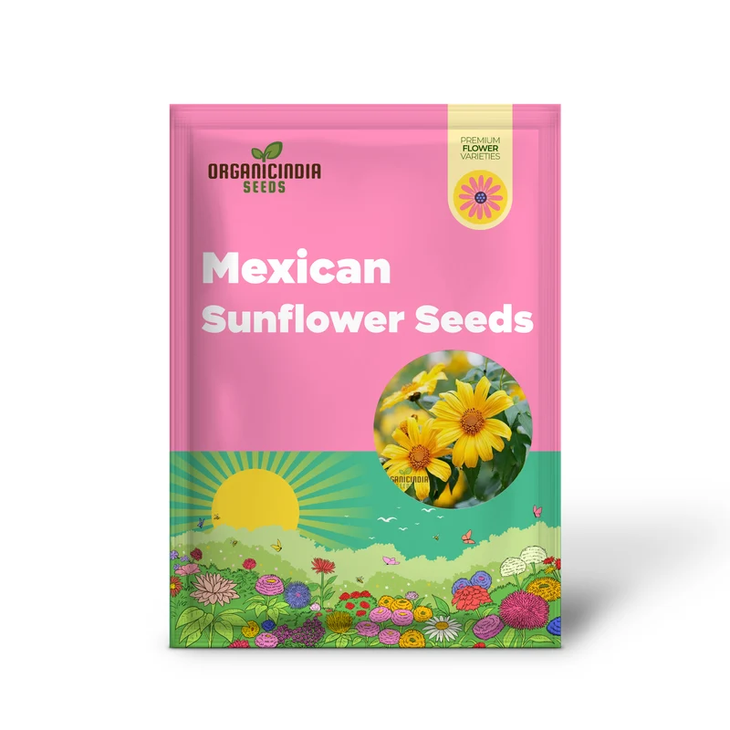 Mexican Sunflower Seeds - Mix, A Vibrant Collection of Colorful Sunflowers for Your Garden