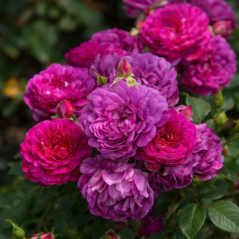Rosier rustique ‘Sultry Night’ ( Rosa ‘Sultry Night’)
