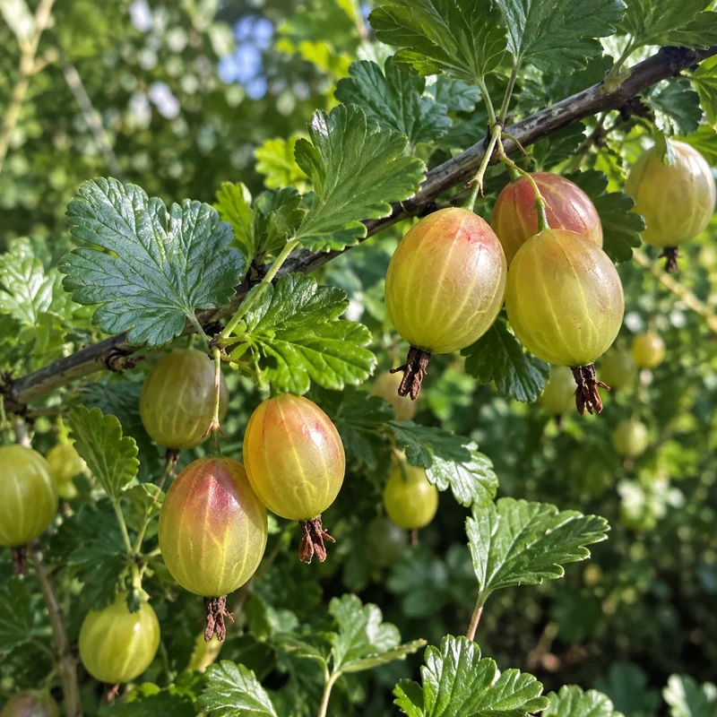 Groseillier à maquereau ‘Oregon Champion’ ( Ribes uva-crispa ‘Oregon Champion’)