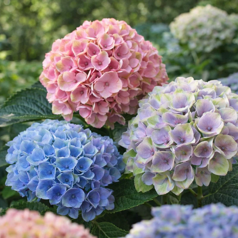 Hortensia Everlasting® Harmony ( Hydrangea macrophylla ‘Hortmahar’)