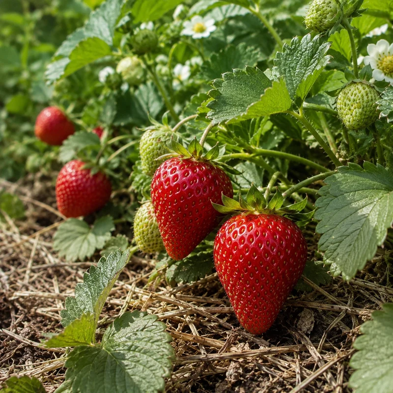 Fraisier ‘Roseberry’ ( Fragaria × ananassa ‘Roseberry’)