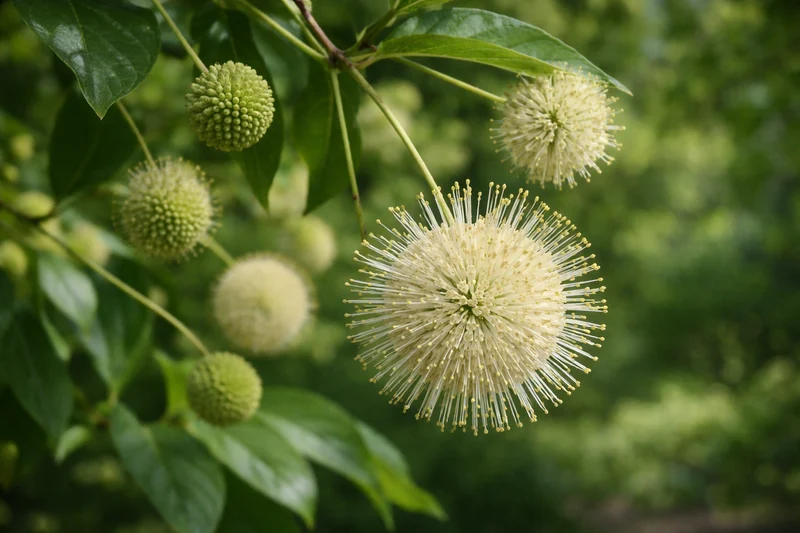 Bois noir ( Cephalanthus occidentalis )
