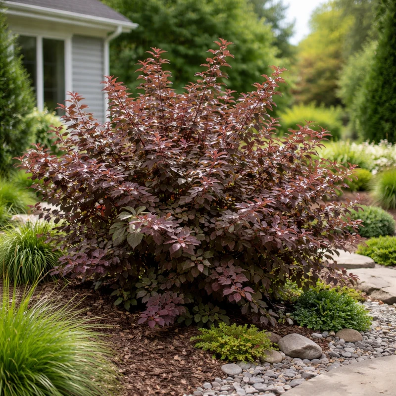 Physocarpe ‘Royal Jubilee’ ( Physocarpus opulifolius ‘Royal Jubilee’)