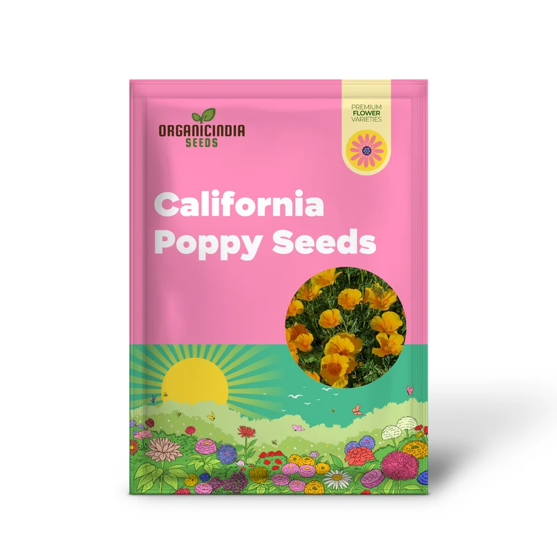 NM California Poppy Yellow Seeds for Vibrant Gardens | Easy-to-Grow Wildflower Seeds | Buy Now for Beautiful Blooms | Gardening Enthusiasts' Choice