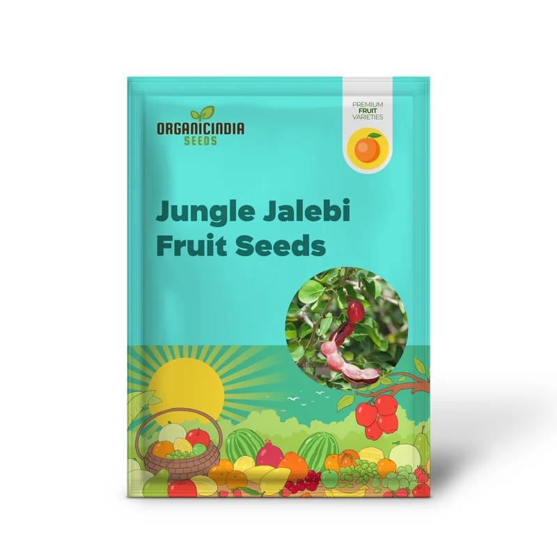 Jungle Jalebi Fruit Seeds, Exotic Tropical Fruit Seeds for Home Gardening, Rare & Unique Jungle Fruit Seeds for Your Garden