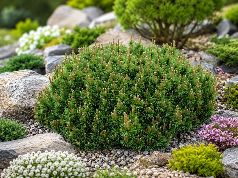 Pin de montagne ‘Valley Cushion’ ( Pinus mugo ‘Valley Cushion’)