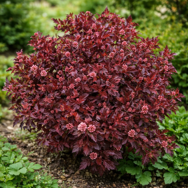 Physocarpe ‘Calico Kitty’ ( Physocarpus opulifolius ‘Calico Kitty’)