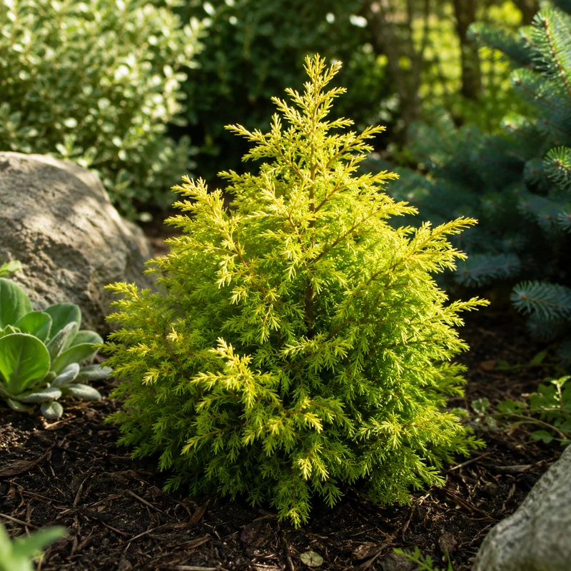 Genévrier commun ‘Gold Cone’ ( Juniperus communis ‘Gold Cone’)