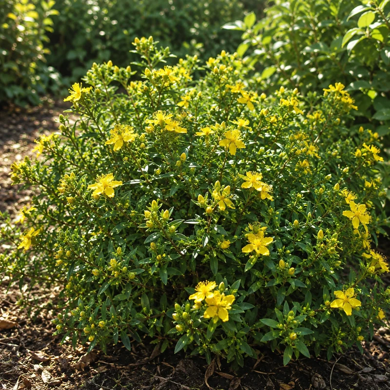 Millepertuis de Kalm ‘Cobalt-N-Gold’ ( Hypericum kalmianum ‘Cobalt-N-Gold’)