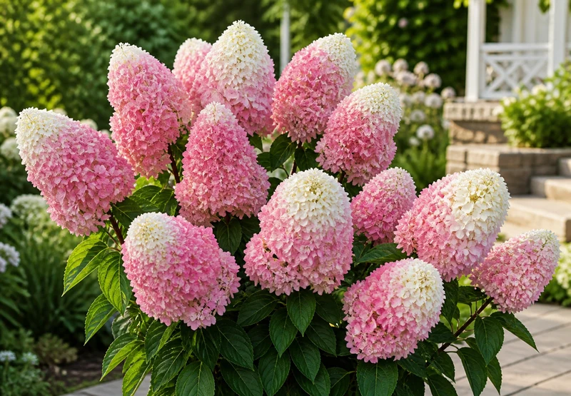 Hortensia paniculé ‘Love-A-Lot’ ( Hydrangea paniculata ‘Love-A-Lot’)