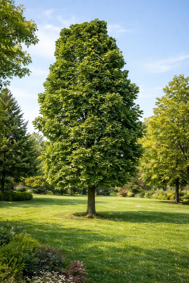 Érable de Norvège colonnaire ( Acer platanoides ‘Columnare’)