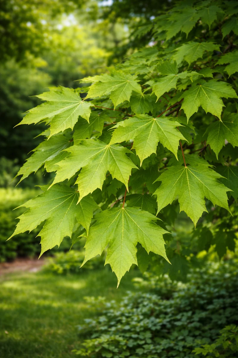 Érable de Norvège colonnaire ( Acer platanoides ‘Columnare’)