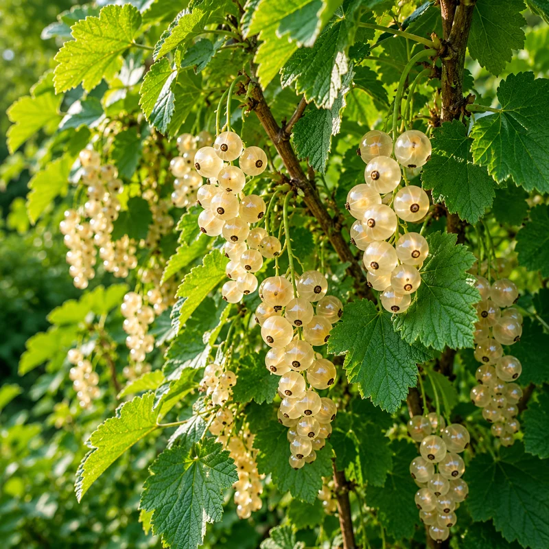Gadellier blanc ‘White Imperial’ ( Ribes rubrum ‘White Imperial’)